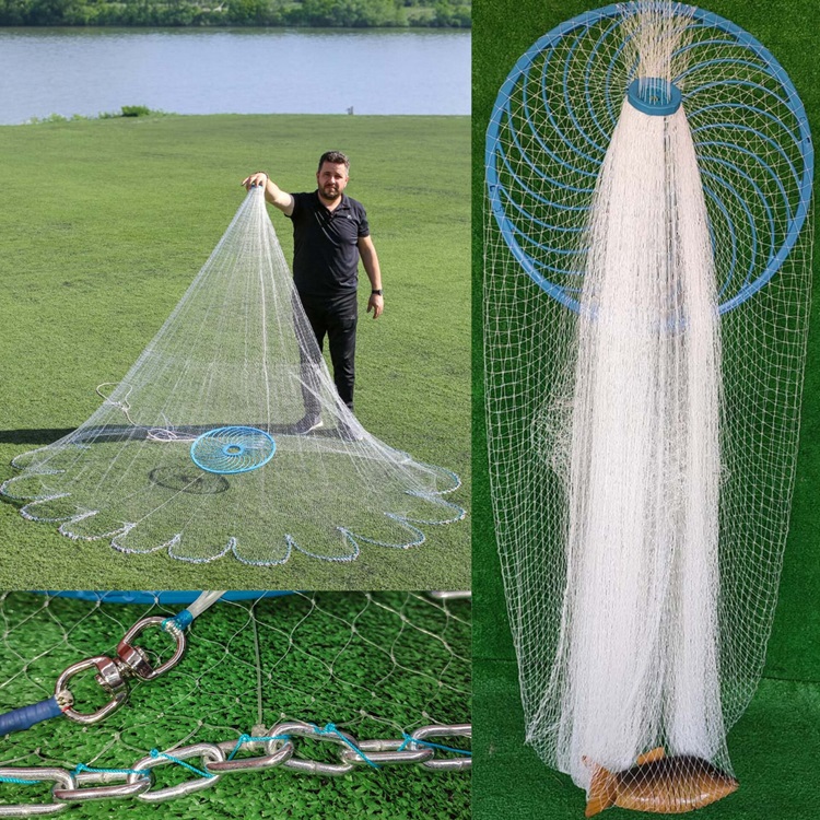 Çemberli Kolay Serpme Ağ