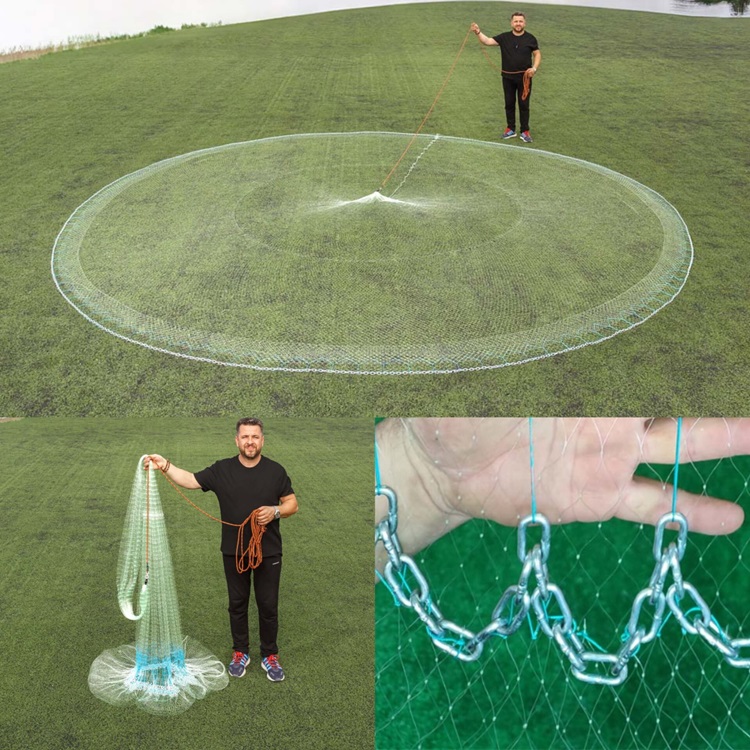 Zincirli Misina Serpme Ağ